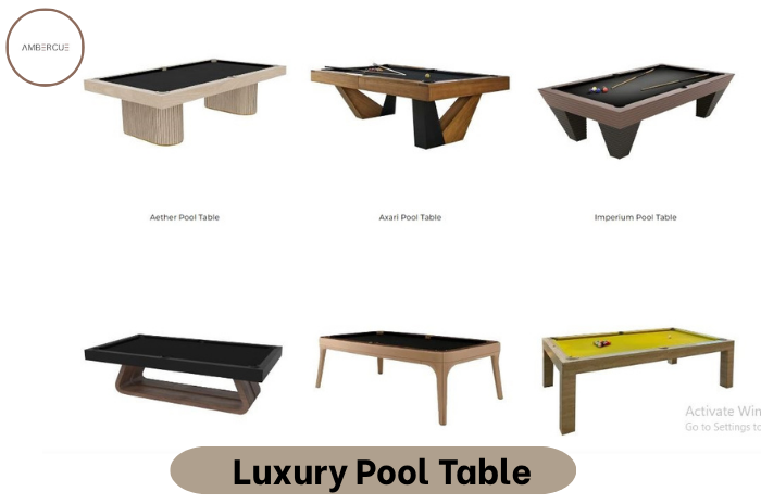 luxury pool tables